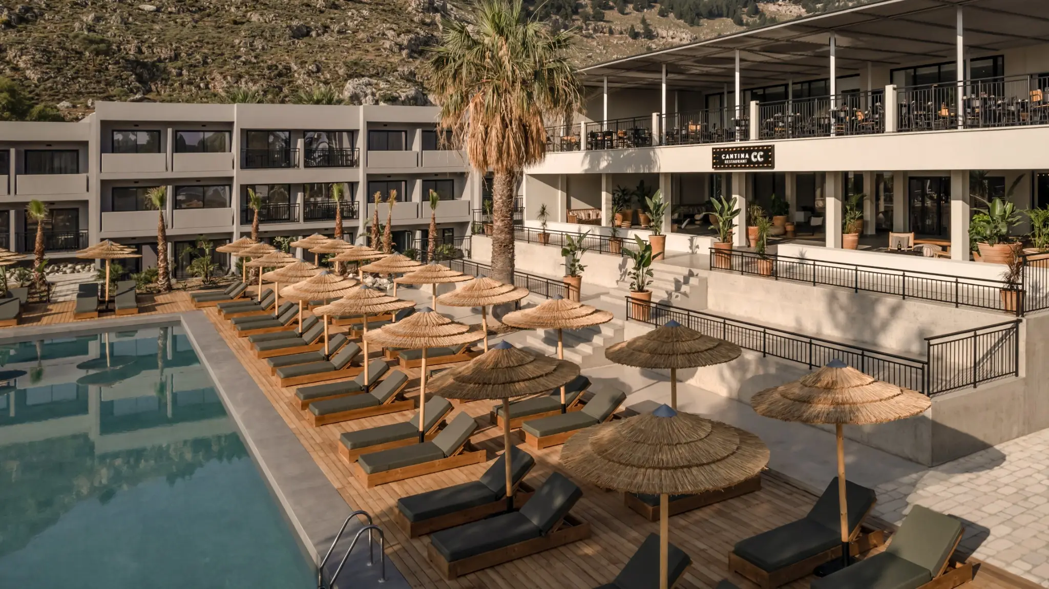Cook's Club Kolymbia — pool vibes and beats